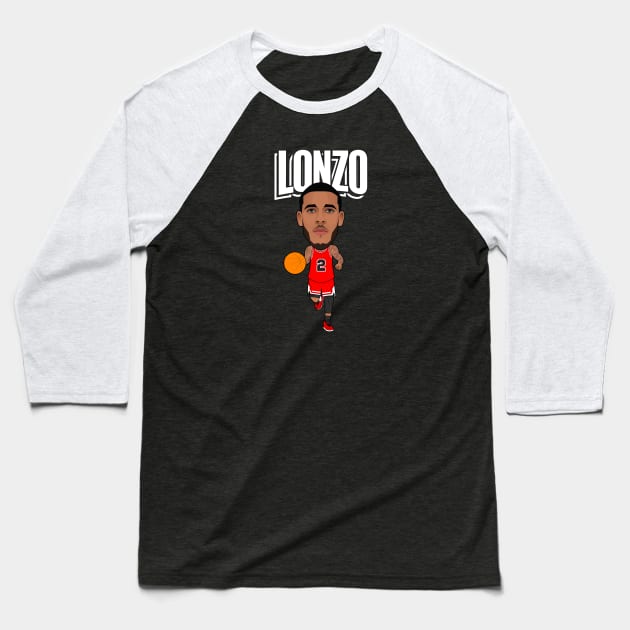 Lonzo! Baseball T-Shirt by dbl_drbbl